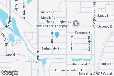 Map image of the property - 1349 Parkwood St