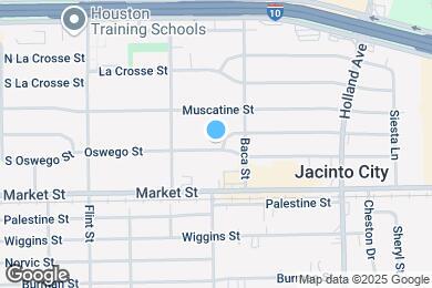 Map image of the property - 10801 Invierno St