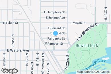 Map image of the property - 2002 Fairbanks St