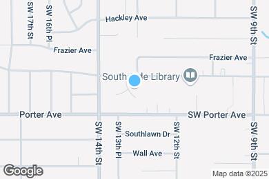 Map image of the property - 5419 SW 13th St