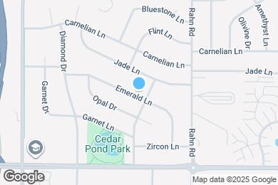 Map image of the property - 2057 Emerald Ln