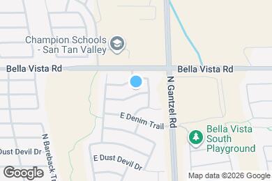 Map image of the property - 1886 E Cowboy Cove Trail