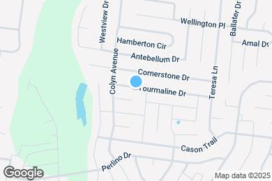Map image of the property - 3419 Tourmaline Dr