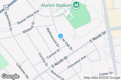 Map image of the property - 111 White Oak Dr