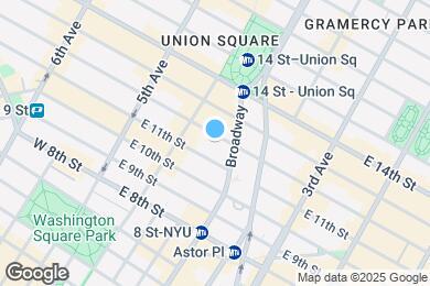 Map image of the property - 44 E 12th St