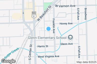 Map image of the property - 605 Church St