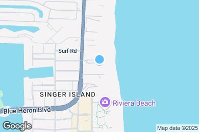Map image of the property - 3000 N Ocean Dr