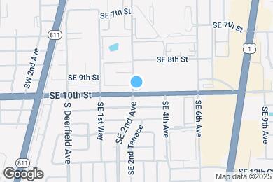 Map image of the property - 225 SE 10th St