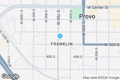Map image of the property - 271 S 700 W