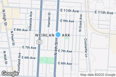 Map image of the property - 1378 N 4th St