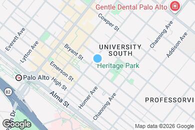 Map image of the property - 707 Bryant St