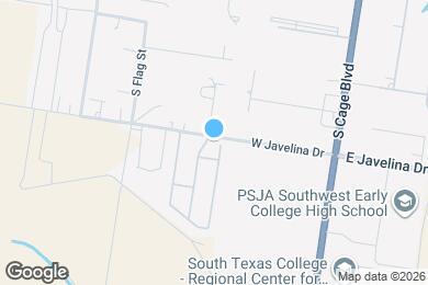 Map image of the property - 4000 S Las Nubes St