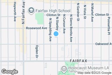 Map image of the property - 429 N Stanley Ave