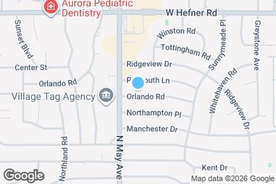Map image of the property - 2817 Orlando Rd