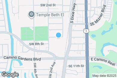 Map image of the property - 240 SW 7th St