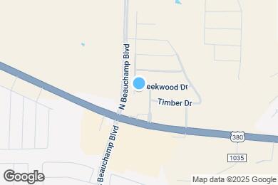 Map image of the property - 706 Cedar Cove Dr