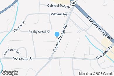 Map image of the property - 1110 Grimes Bridge Rd