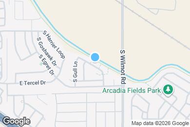 Map image of the property - 6193 E Stonechat Dr