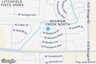 Map image of the property - 12610 W Medlock Dr