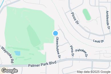 Map image of the property - 1960 Okeechobee Dr