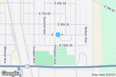 Map image of the property - 916 Prospect Ave