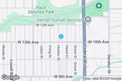 Map image of the property - 1000 Hooker St