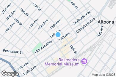 Map image of the property - 1216 13th Ave