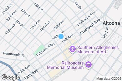 Map image of the property - 1216 N 13th Ave