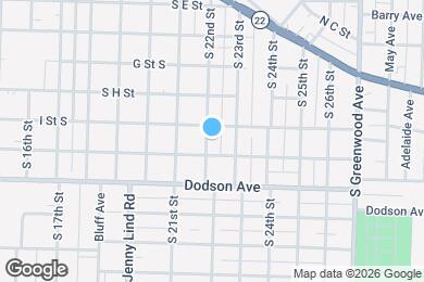 Map image of the property - 1017 S 22nd St