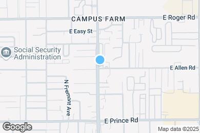 Map image of the property - 1301 E Allen Rd