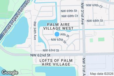 Map image of the property - 3291 NW 65th St