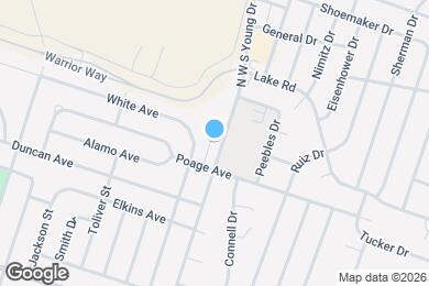 Map image of the property - 1609 N W S Young Dr
