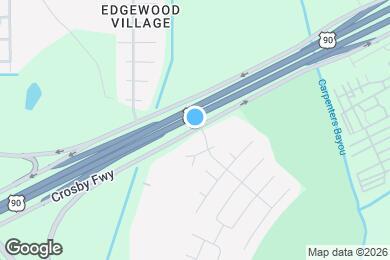 Map image of the property - 14580 Crosby Fwy