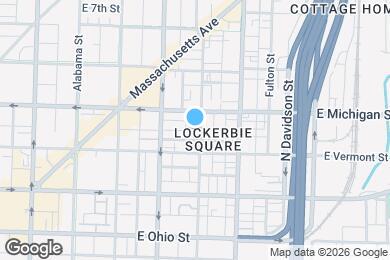 Map image of the property - 414 N Park Ave