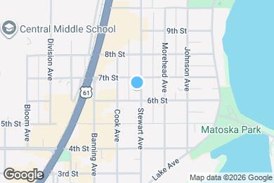 Map image of the property - 4843 Stewart Ave