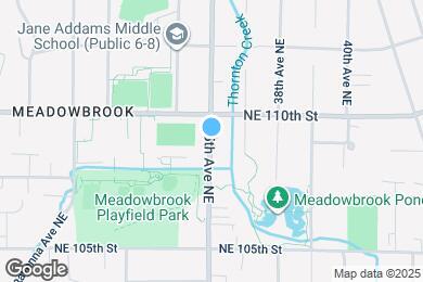 Map image of the property - 10734 35th Ave NE