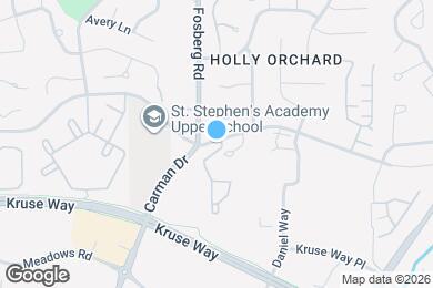 Map image of the property - 4000 Carman Dr