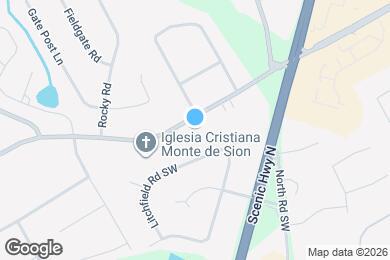 Map image of the property - 1694 Webb Gin House Rd