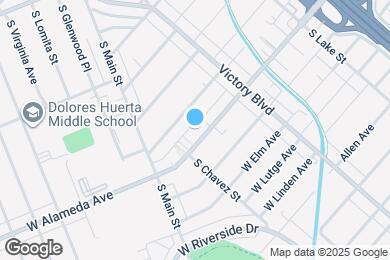Map image of the property - 365 W Alameda Ave