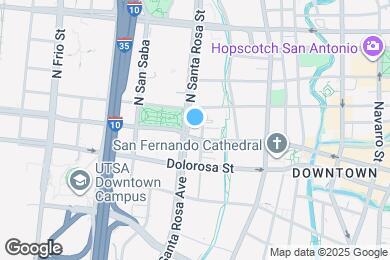 Map image of the property - 401 W Commerce St