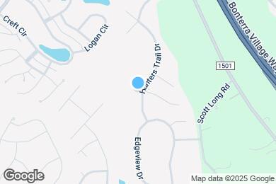 Map image of the property - 4102 Hunters Trail Dr