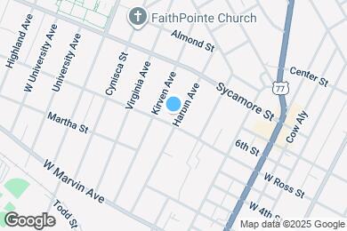 Map image of the property - 315 Harbin Ave