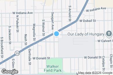 Map image of the property - 1812 Swygart Ave
