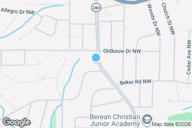 Map image of the property - 582 Hamilton E Holmes Dr NW