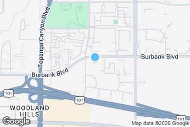Map image of the property - 21620 Burbank Blvd