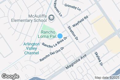 Map image of the property - 11341 Rancho La Brea Dr
