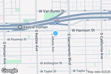 Map image of the property - 3052 W Flournoy St