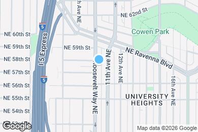 Map image of the property - 5712 Roosevelt Way NE