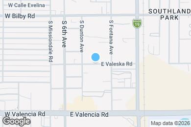 Map image of the property - 207 E Valeska Rd