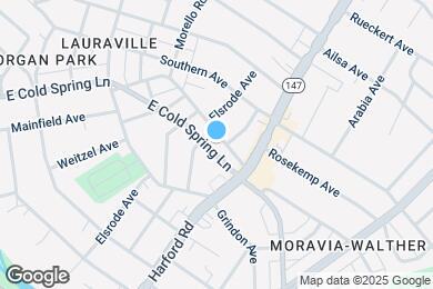 Map image of the property - 2916 E Cold Spring Ln